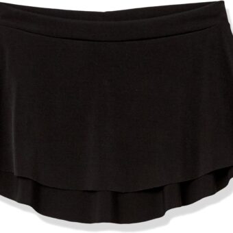 Capezio Girls' Curved Pull-on Skirt