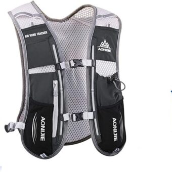 AONIJIE 5L Outdoor Sport Multifunctional Camping Backpack Cycling Running Climbing Hiking Hydration Vest Pack with 500ml Soft Flask