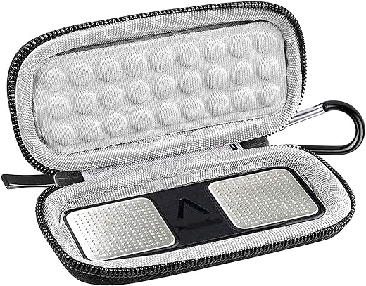Case Compatible with KardiaMobile 1L 6L Personal EKG Monitor, Storage Holder Also Fits for Sec Portable Heart Rate Monitor, Cardiac Mobile Heart...