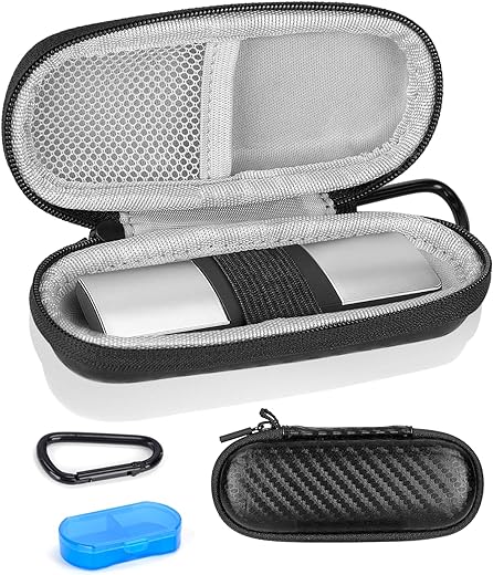 Case for kardiamobile EKG Heart Monitor, Hard Travel Case for KardiaMobile 6L, Case for Kardia EKG Monitor, Pill Box and Carabiner Clip Included,...