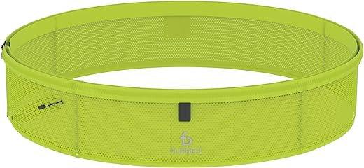 FlipBelt Lightweight Running Air Belt, Fitness and Running Fanny Pack for Women and Men, Non Chafing Waist Band Pack for Phone, Keys, Money, Moisture Wicking Storage Belt, USA...