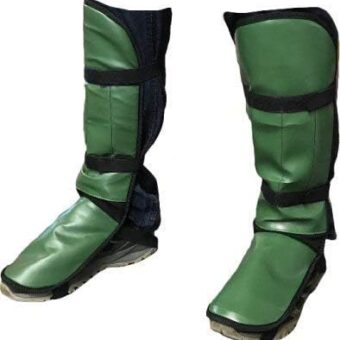 Forester Trimmer Brush Gaiters - Shin & Ankle Wrap Brush Guard | Lawn Care Equipment Fits Men & Women | Protects Clothes and Shins from Debris