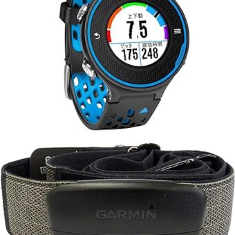 Garmin 010-01128-53 Forerunner 620 Blue/Black +HRM-Run,Soft Strap Japanese Version