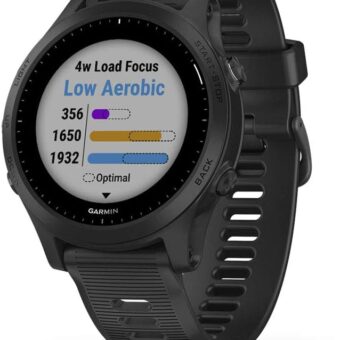 Garmin 010-02063-00 Forerunner 945, Premium GPS Running/Triathlon Smartwatch with Music, Black