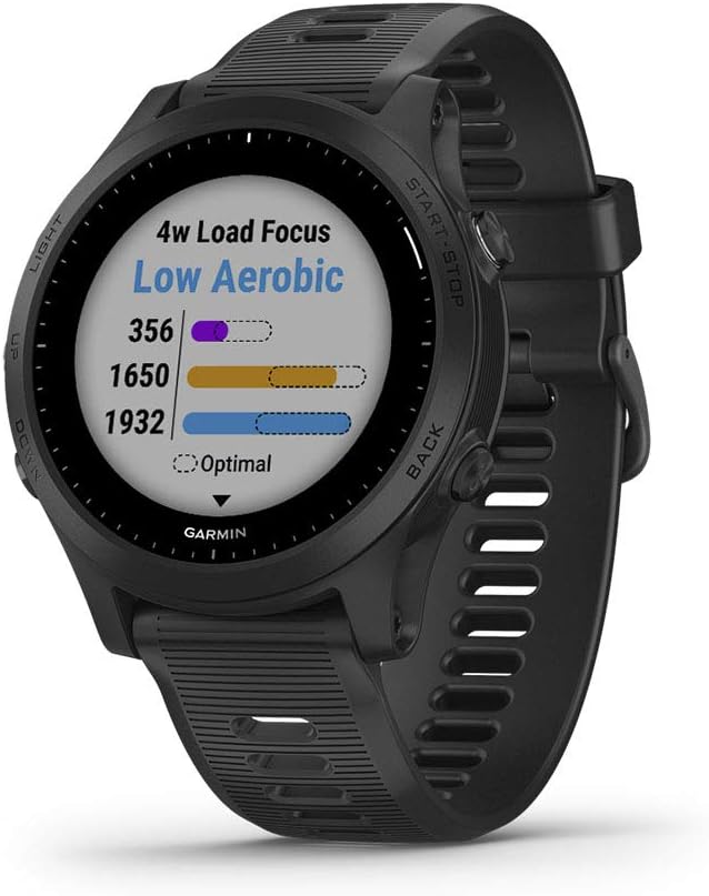 Garmin 010-02063-00 Forerunner 945, Premium GPS Running/Triathlon Smartwatch with Music, Black
