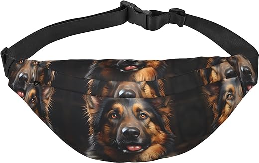 German Shepherd Stylish and Practical Fanny Pack for Women - Convenient Belt Bag for Outdoor Activities,running fanny pack,