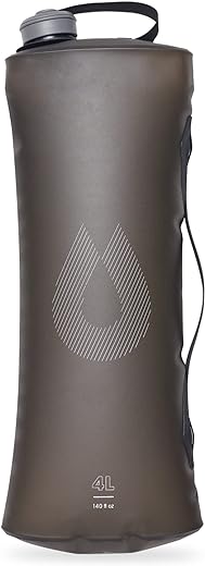 Hydrapak Seeker (2L, 3L, 4L, or 6L Water Storage Bag) - Durable, Ultra-Light Water Reservoir for Backcountry Hiking, Camping, and Emergency Preparedness - Filter Compatible, BPA...