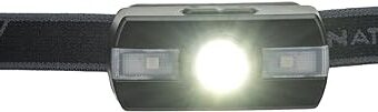 Nathan LED Headlamp for Running, Hiking, Biking, Camping, Hunting and more. Neutron Fire FlashLight