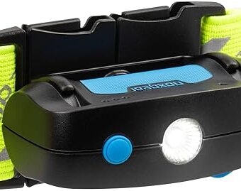 noxgear Tracer Chest Lamp - 500 Lumens, Rechargeable (USB-C), Weatherproof LED Light for Running, Walking and Hiking - Bright Flood Beam - Comfortable - Dual-Modes