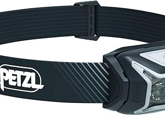 Petzl ACTIK CORE Headlamp - Powerful, Rechargeable 600 Lumen Light with Red Lighting for Hiking, Climbing, and Camping