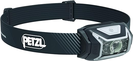 Petzl ACTIK CORE Headlamp - Powerful, Rechargeable 600 Lumen Light with Red Lighting for Hiking, Climbing, and Camping