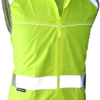 Salzmann 3M High Visibility Cycling Vest | Reflective Cycling Gilet | Made with 3M Scotchlite