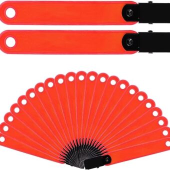 XIHIRCD 24pcs Reflective Trail Markers, Trail Markers with Clips Day & Night Hunting Reflector Trail Markers Trail Marking Tacks for Outdoor Hiking Camping Hunting (Fluorescent...