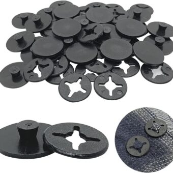 YYMSEN Running Bib Clip Race Number Bib Clip Button Number Buckle Fastener Holder for Runners Marathon, Skating, Track and Field Race Number Plate Holder