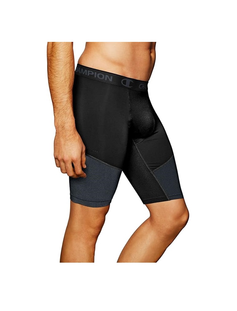 Niksa Compressieshorts voor jongens, performance basislaag, trainingsondergoed, sportshorts met zijzakken, 1 stuks: wit x 1, 8-9 Jaar