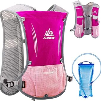 Azarxis Hydration Backpack Pack 5L 5.5L Running Vest for Women and Men Marathon Trail Race Jogging Cycling Hiking
