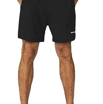 BALEAF Men's 5" Running Athletic Shorts Workout Lightweight Zipper Pocket