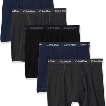 Calvin Klein Men's Cotton Classics 5-Pack Boxer Brief