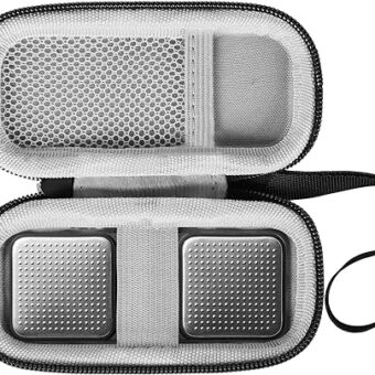 Case Compatible for kardiamobile EKG Heart Monitor, Hard Travel Case for KardiaMobile 6L /for Kardia EKG Monitor, Heart Monitor Travel case, Box only (Dark Gray)