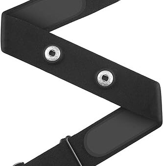 COOSPO Heart Rate Monitor Replacement Chest Strap,Replacement Heart Rate Monitor Soft Strap Compatible with Wahoo Tickr/Polar H7/Garmin HRM-Dual/moofit/XOSS/Power Labs/COOSPO