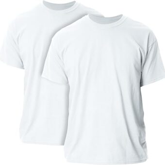 Gildan Unisex-Adult Ultra Cotton T-Shirt, Style G2000, Multipack