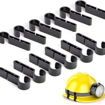 Headlamp Clips Hook Hard Hat Light Clips,Hardhat Headlamp Accessory