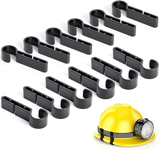 Headlamp Clips Hook Hard Hat Light Clips,Hardhat Headlamp Accessory