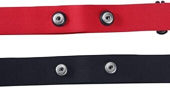 Heart Rate Monitor Replacement Chest Strap Compatible with Myzone Strap MZ-3 & MZ-1Belt 2 Pack