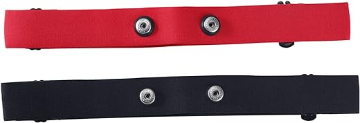 Heart Rate Monitor Replacement Chest Strap Compatible with Myzone Strap MZ-3 & MZ-1Belt 2 Pack