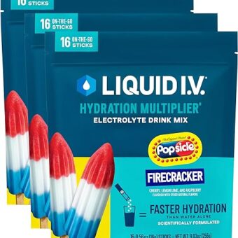 Liquid I.V. Hydration Multiplier - Firecracker - 48ct (3 Pack)