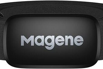 Magene H64 Heart Rate Monitor, Heart Rate Sensor Chest Strap, Protocol ANT+/Bluetooth, Compatible with iOS/Android APPs (New H64)