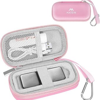 MATEIN Heart Monitor Case for AliveCor KardiaMobile Heart Monitor Personal EKG/KardiaMobile 6-Lead Rate Monitoring Devices, Heart Rate Monitor Storage Bag Carrying Hard Travel...