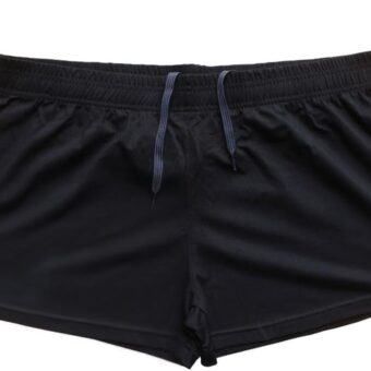 Men's Bodybuilding Gym Workout Fitness Shorts 3" Inseam inch Cotton Without Pocket