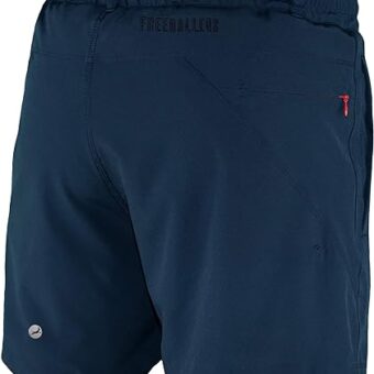 Men's Freeballer 6" Athetic Gym Performance Sport Shorts – Perfect for Running, Weightlifting, and Yoga