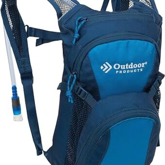 Outdoor Products Tadpole Hydration Pack (Black) (Violet Tulip)