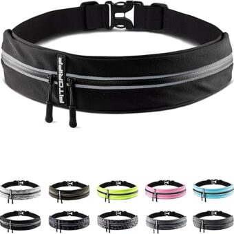 Running Belt for Men & Women - Secure Jogging Pouch for Phone, Keys & Essentials - For All Cell Phones