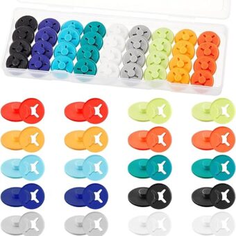 Running Bib Clips Race Number Buckle Fixing System Triathlon Race Bib Holder Marathon Fastener Holder for Field Event