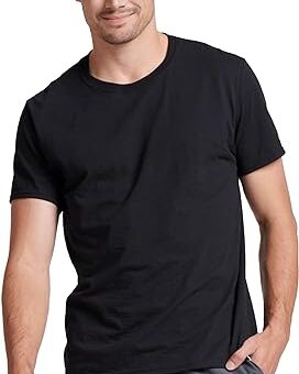 Russell Athletic Men's Dri-Power Cotton Blend Short Sleeve Tees, Moisture Wicking, Odor Protection, UPF 30+, Sizes S-4x