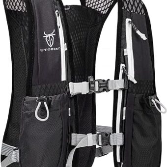 UTOBEST Running Vest Lightweight Hydration Vest Running Backpack for Trail Running Marathon Race Hiking