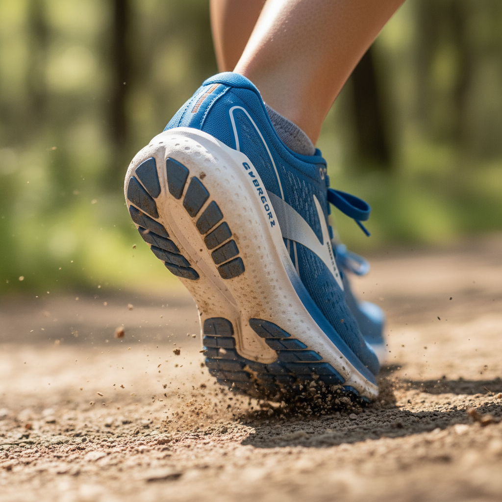 Brooks Ghost Max 2 heel strike demonstration