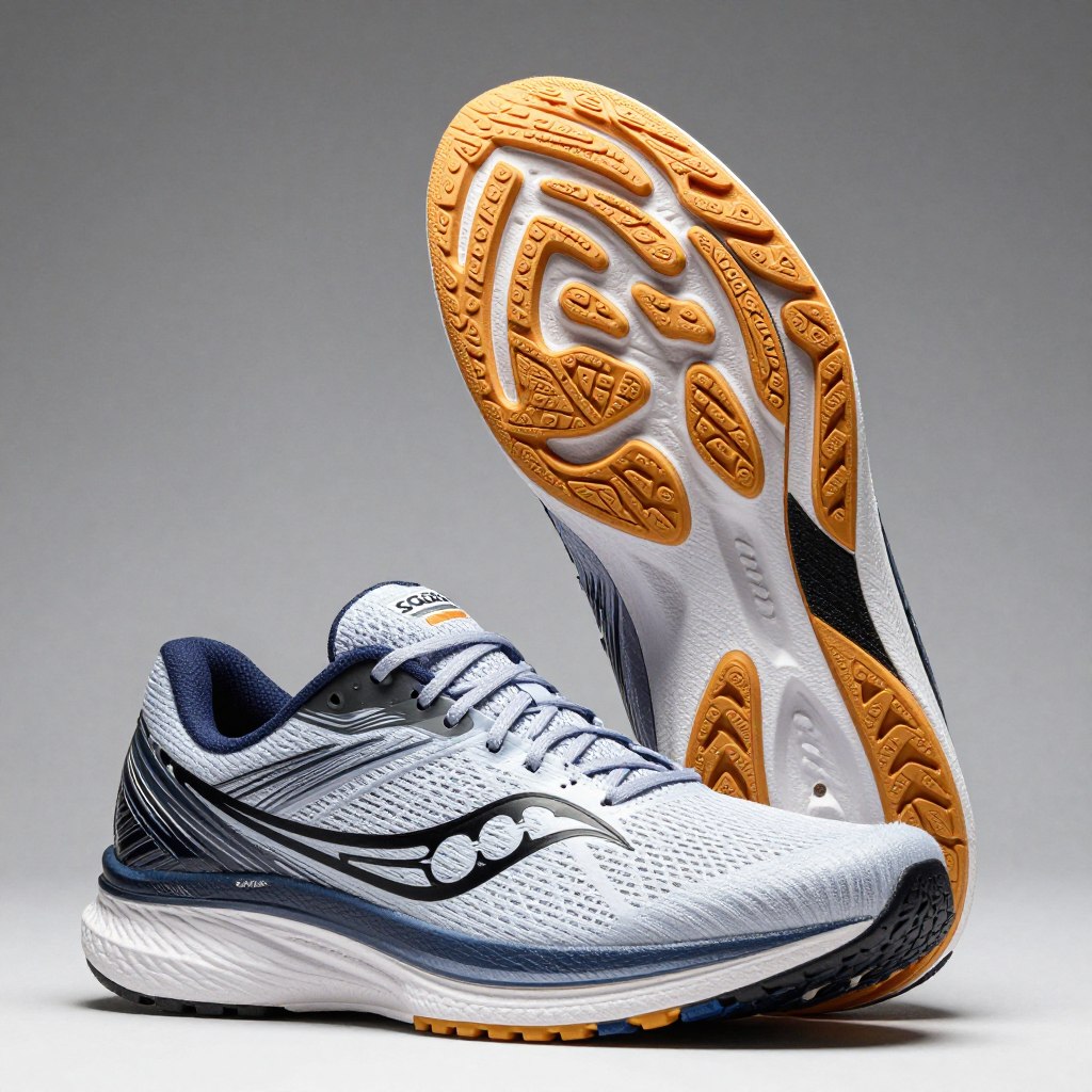 Guide 17 forefoot showing flexibility and transition smoothness Guide 17 forefoot showing flexibility and transition smoothness