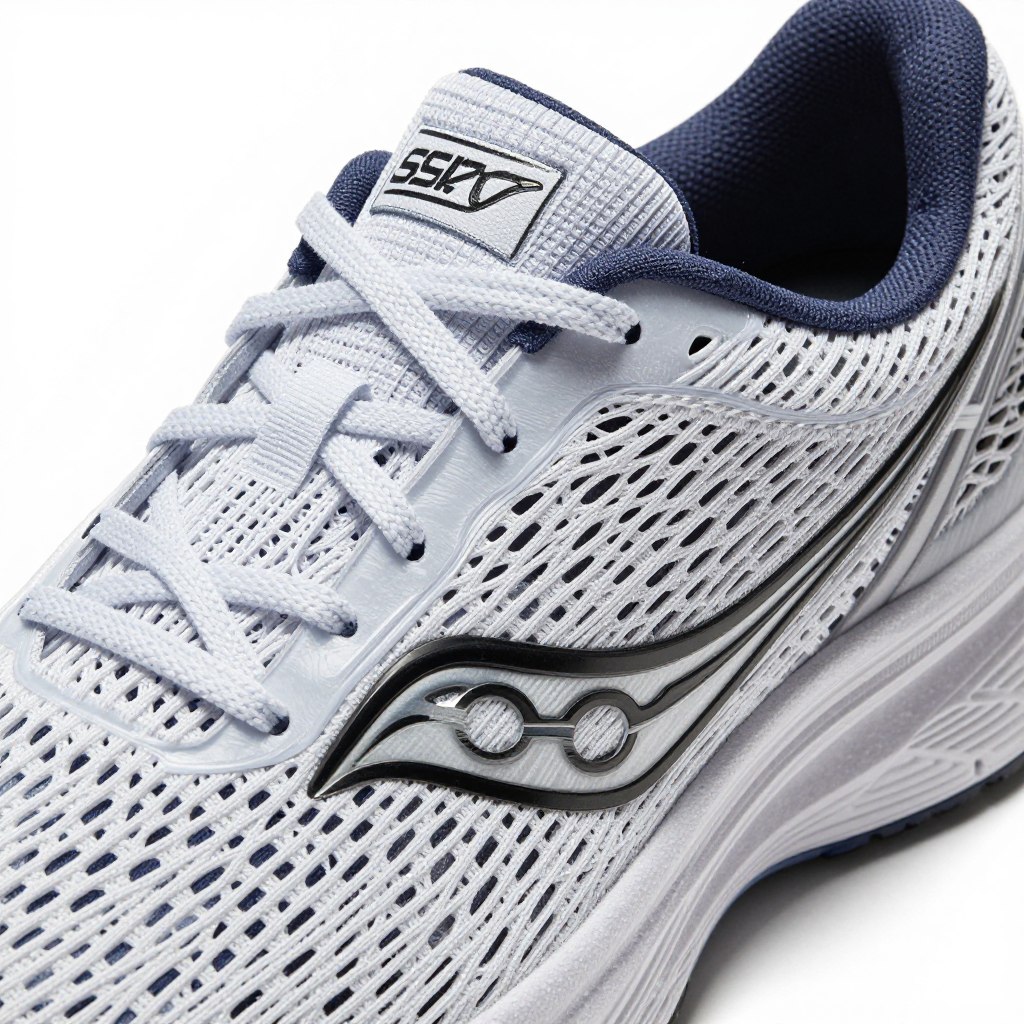 Kinvara 15 breathable upper mesh close-up detail Kinvara 15 breathable upper mesh close-up detail