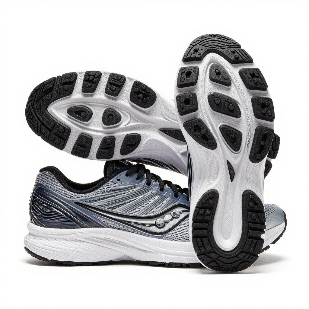 Kinvara 15 outsole showing strategic rubber placement Kinvara 15 outsole showing strategic rubber placement