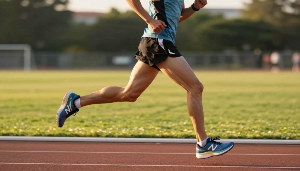 Runner wearing New Balance Fresh Foam X 2026 during outdoor training session Runner wearing New Balance Fresh Foam X 2026 during outdoor training session