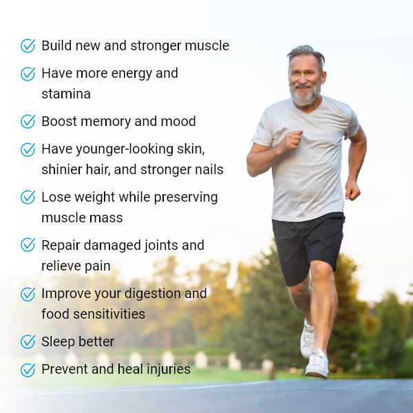 healthy active senior demonstrating muscle strength and vitality healthy active senior demonstrating muscle strength and vitality