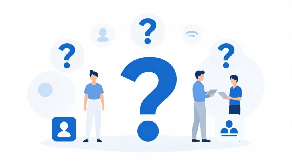 question and answer concept illustration question and answer concept illustration